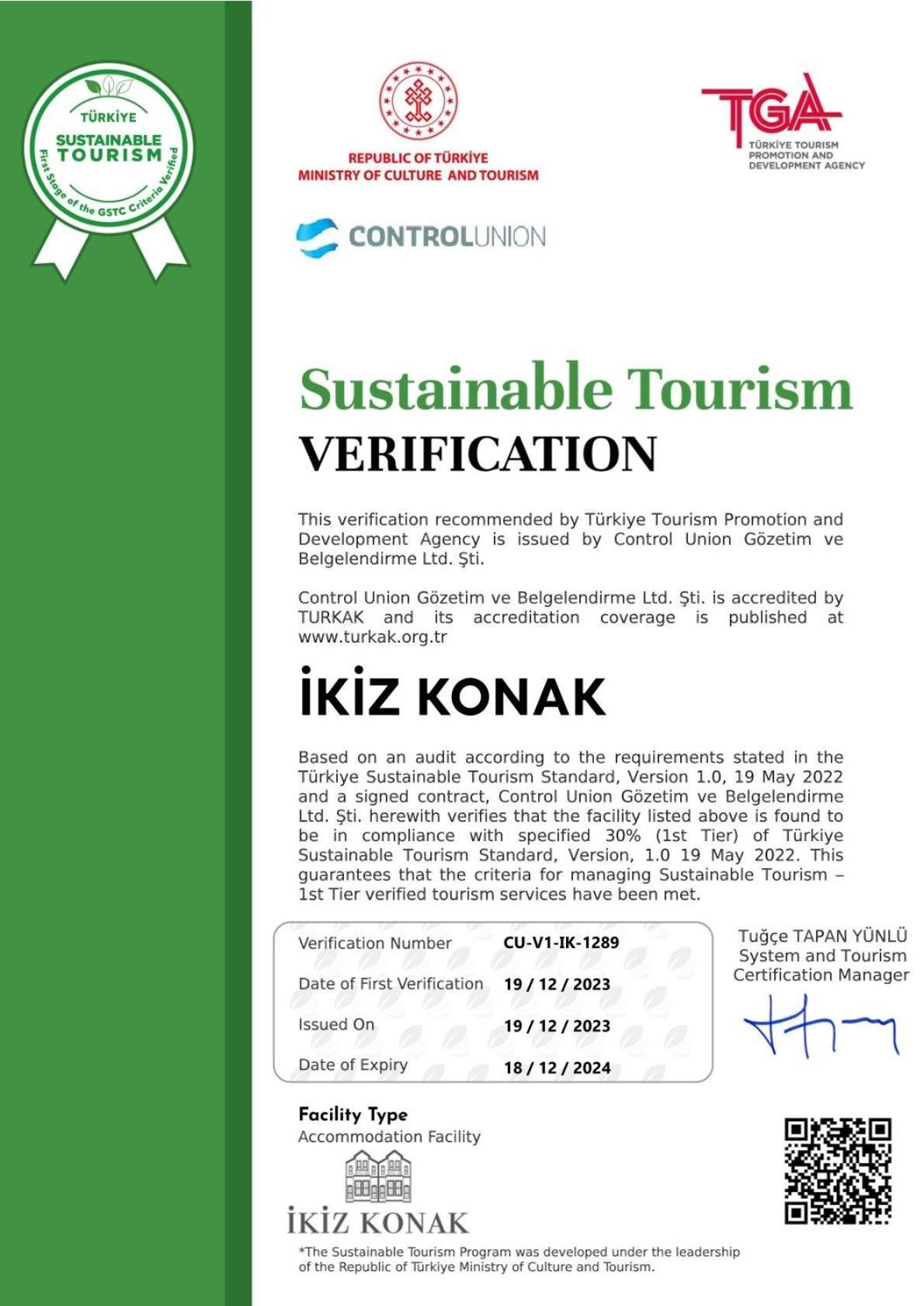 Ikiz Konak Boutique Hotel Estambul Exterior foto